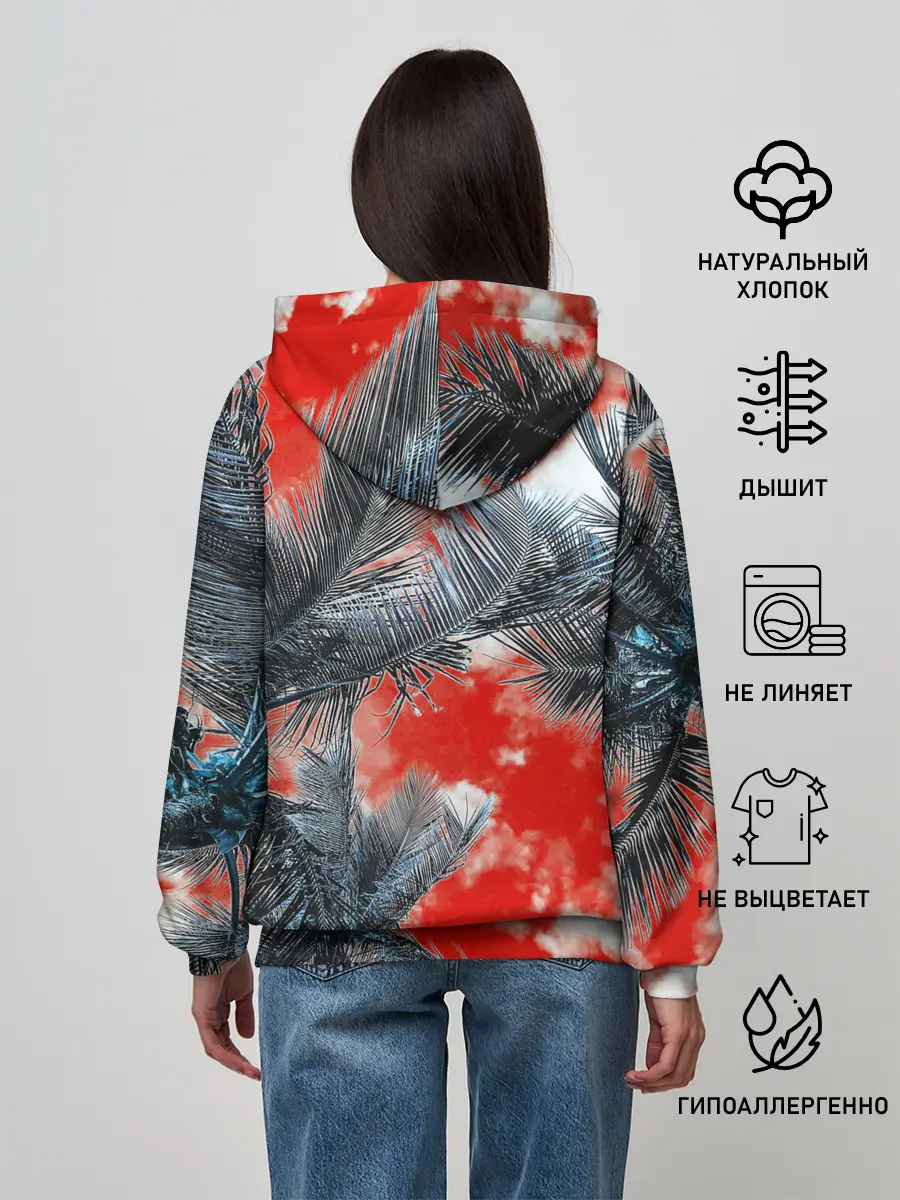 Женское худи / Tropics Inverted