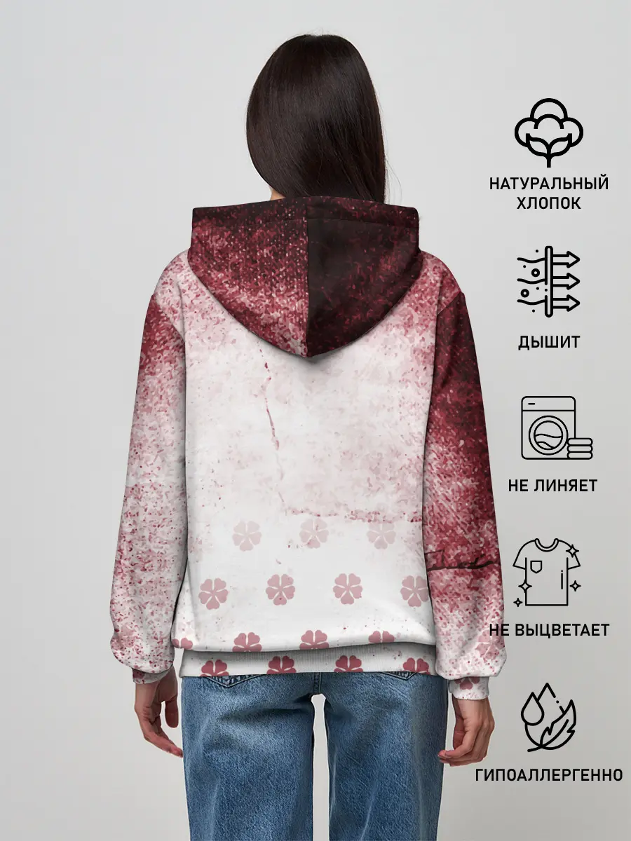 Женское худи / Зора Идеаре Чёрный клевер
