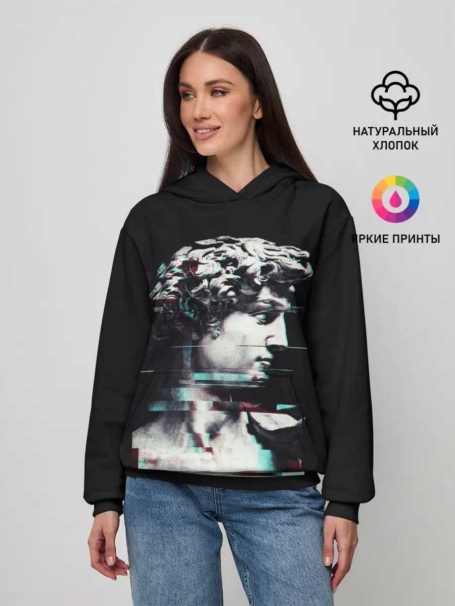 Женское худи / David Glitch