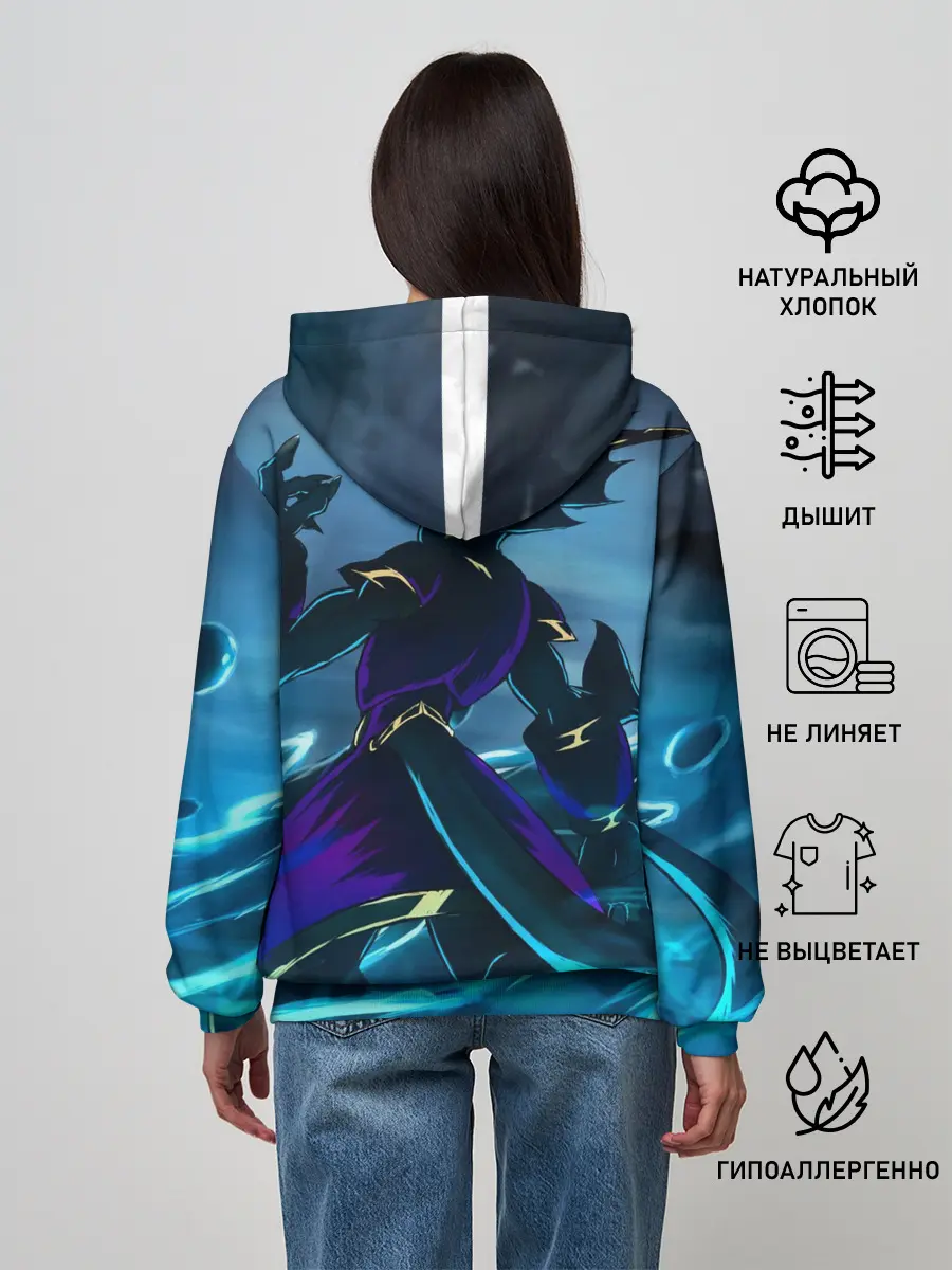 Женское худи / Демон