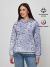 Женское худи / Капли на Стекле