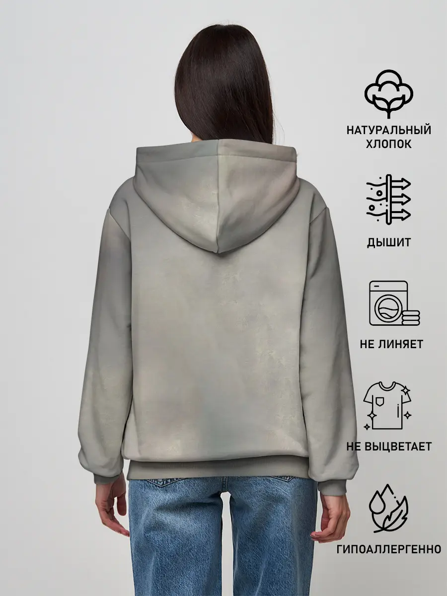 Женское худи / Лиса маслом