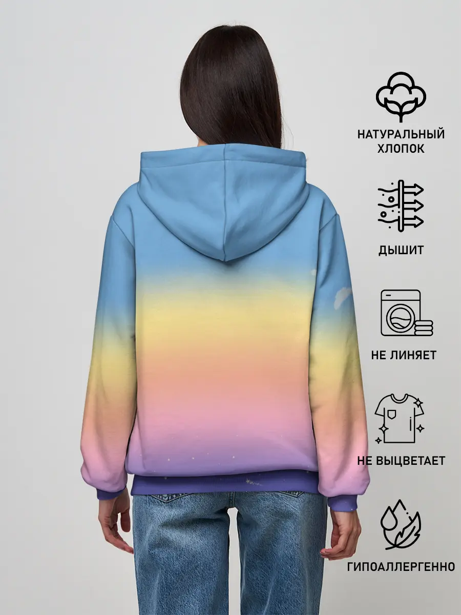 Женское худи / Animal crossing world