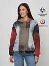 Женское худи / Абстракция Красок