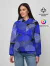 Женское худи / Синие круги
