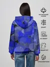 Женское худи / Синие круги
