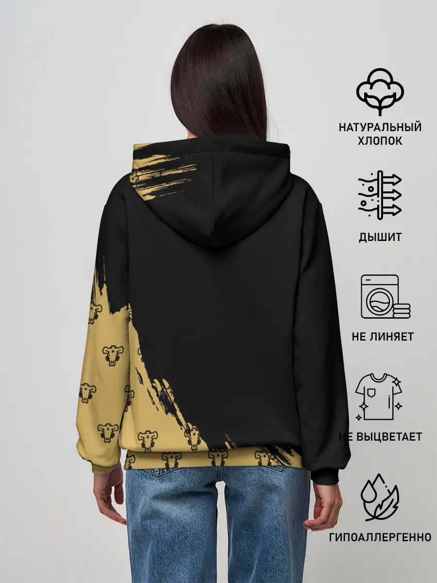 Женское худи / Финрал Ролкейс | Чёрный Клевер