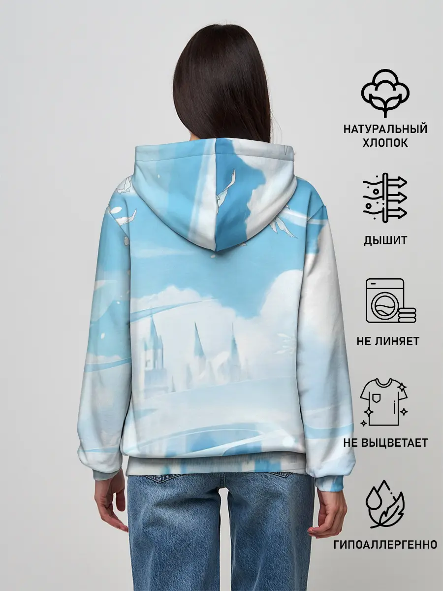 Женское худи / Eula | Genshin Impact