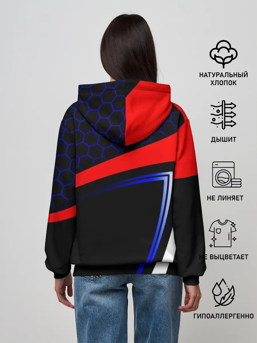 Женское худи / АТЛЕТИКО МАДРИД / ATLETICO