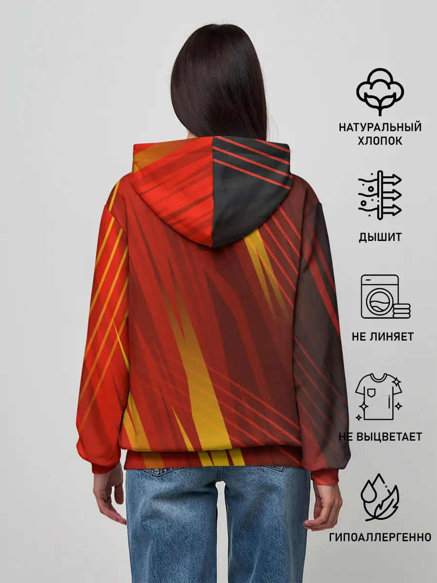 Женское худи / Red sport style