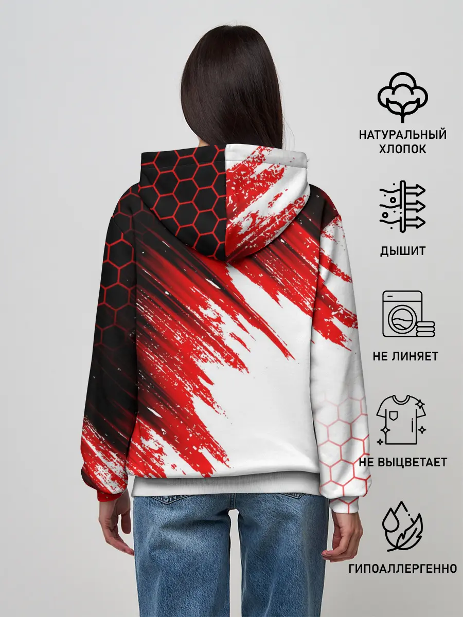 Женское худи / ATLETICO DE MADRID / АТЛЕТИКО