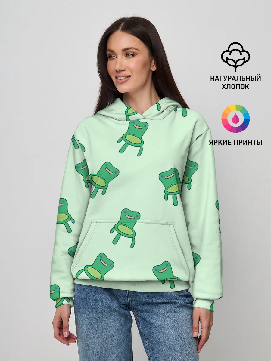 Женское худи / Froggy crossing