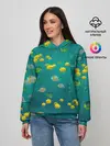 Женское худи / Подводный мир. Рыбки