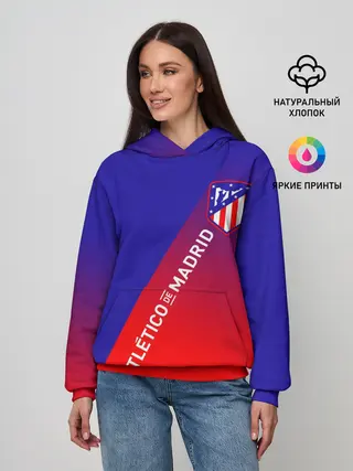 Женское худи / ATLETICO DE MADRID / АТЛЕТИКО