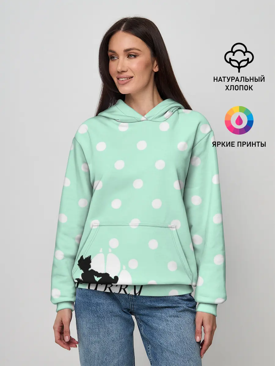 Женское худи / Furry Fox