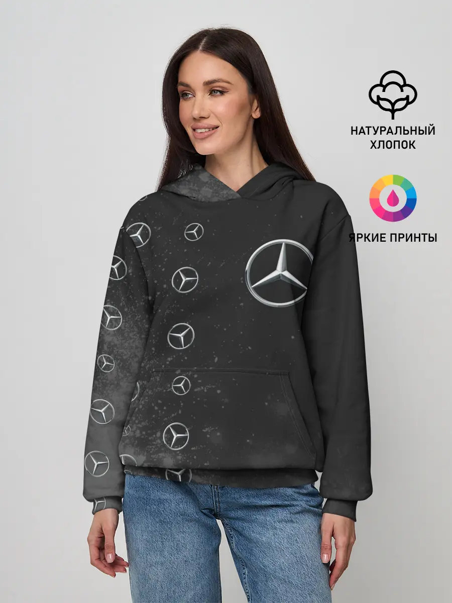 Женское худи / Мерседес - Взрыв