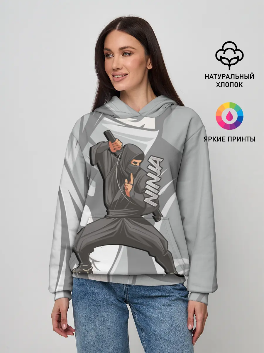 Женское худи / Ниндзя