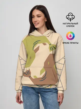 Женское худи / Рыбы. Знаки зодиака, море