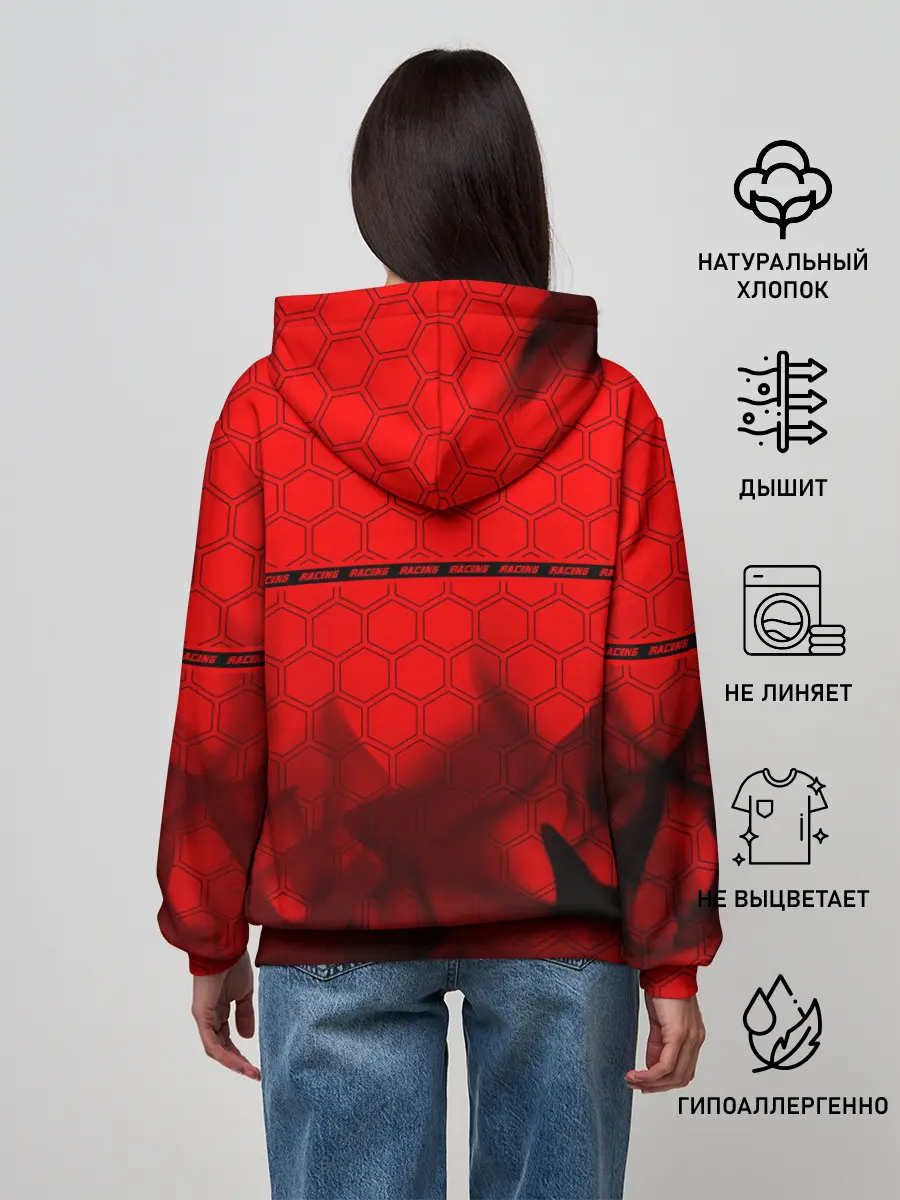 Женское худи / Audi - Racing