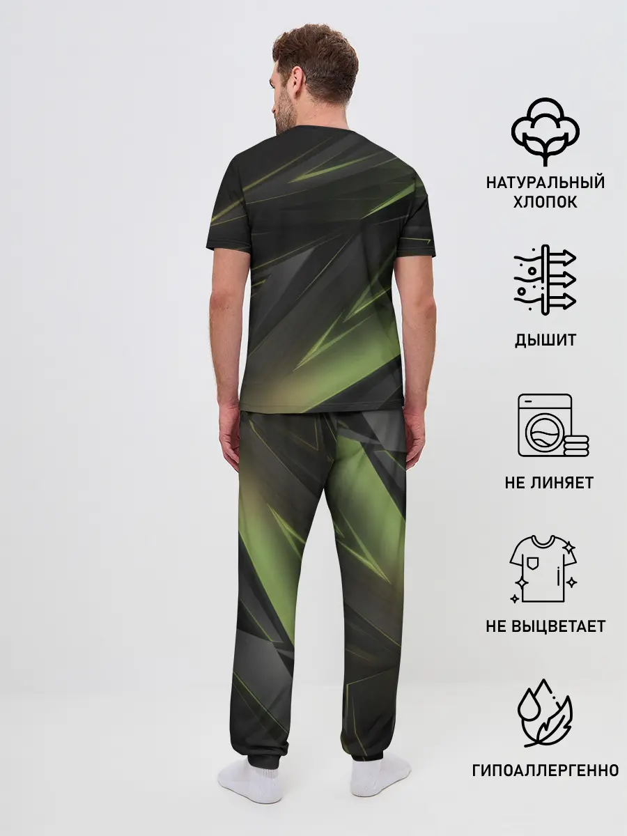 Мужская пижама с брюками / MINECRAFT | МАЙНКРАФТ