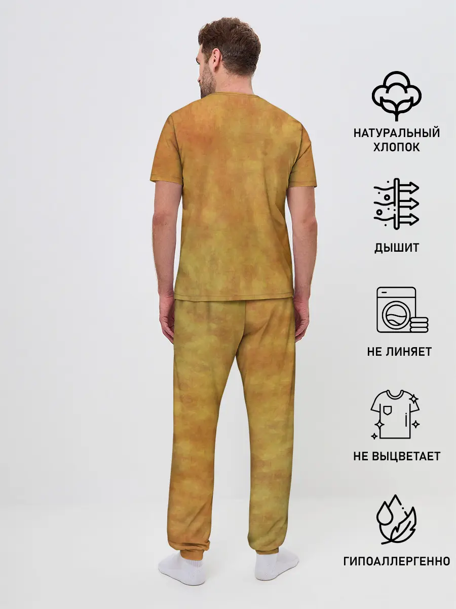 Мужская пижама с брюками / ЖЕЛЕЗНЫЕ МАНТРЫ Пикник