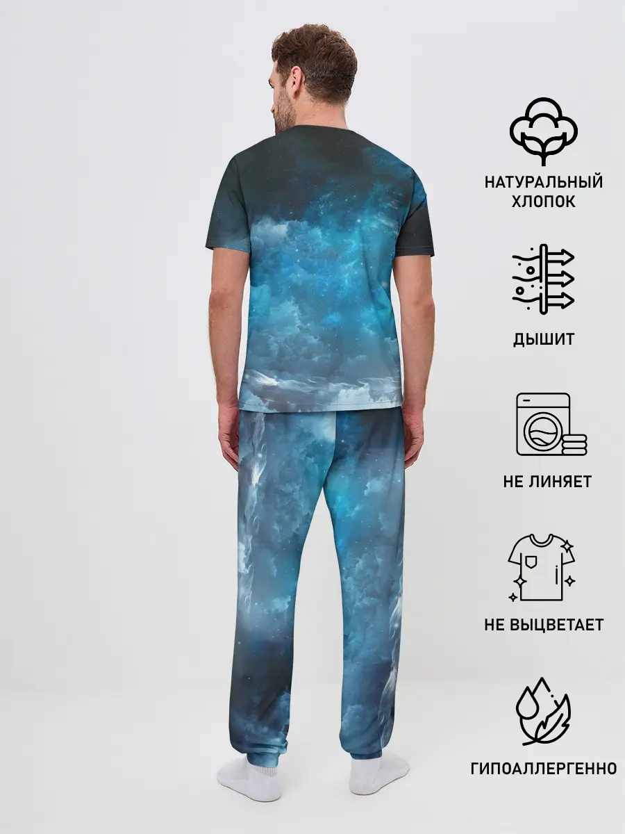 Мужская пижама с брюками / Volvo truck