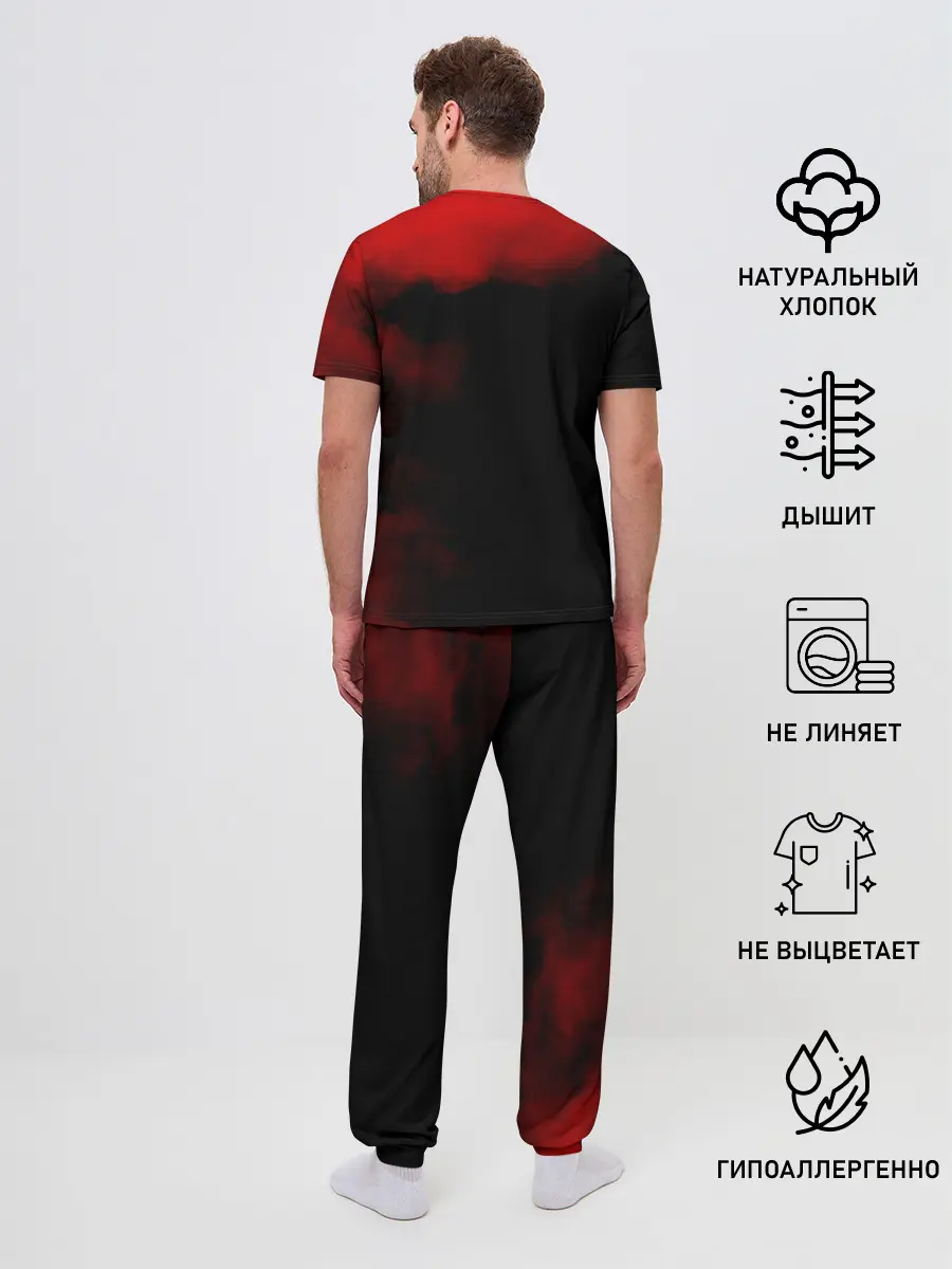 Мужская пижама с брюками / Группа Кукрыниксы