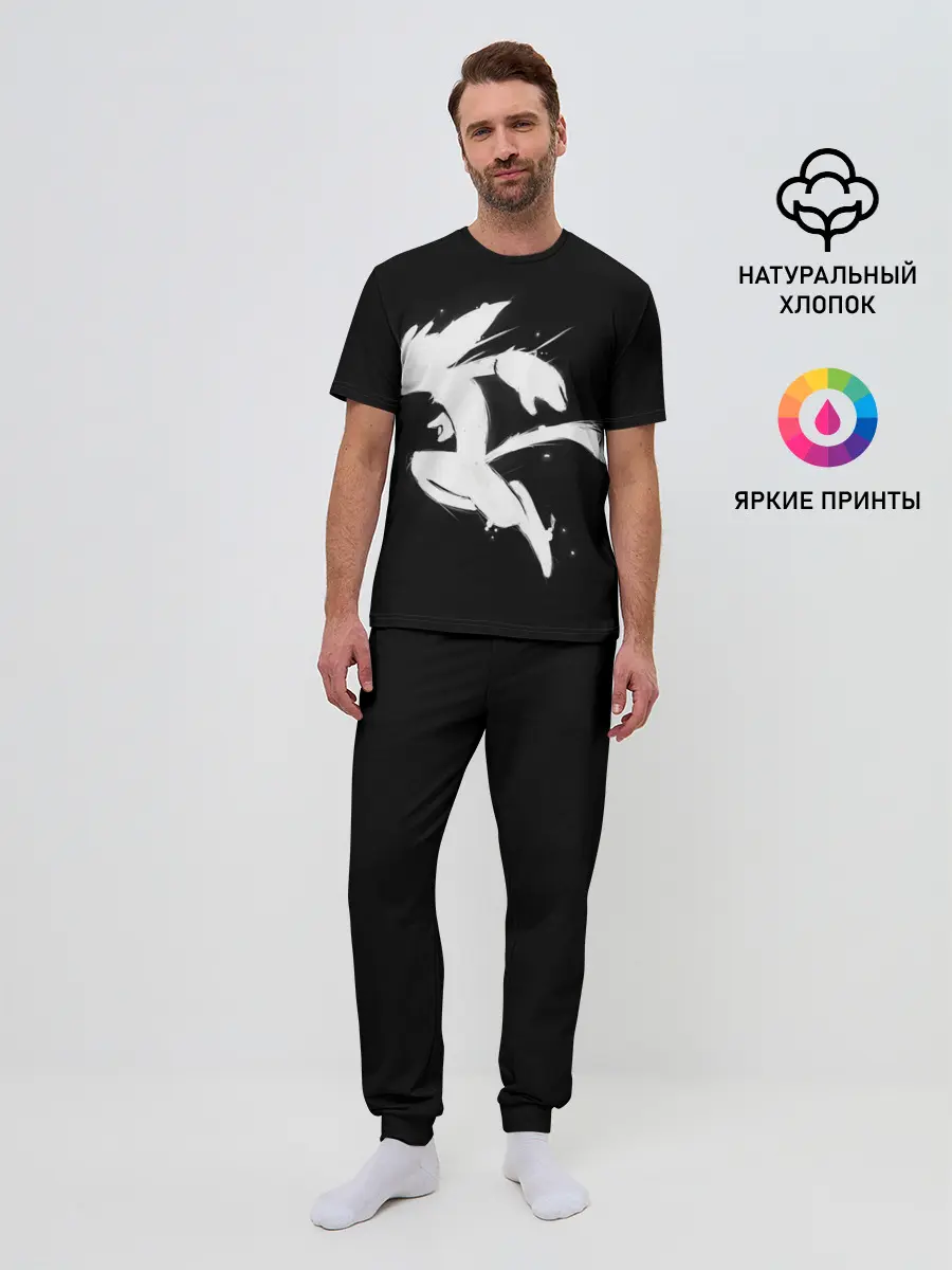 Мужская пижама с брюками / Ori | Дух леса