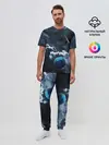 Мужская пижама с брюками / КОСМИЧЕСКИЕ ОБЛАКА