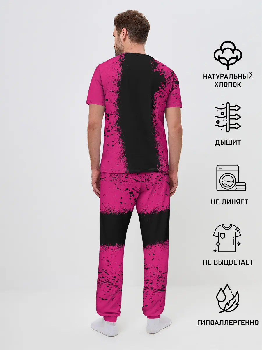 Мужская пижама с брюками / CYBERPUNK 2077 | DEMON