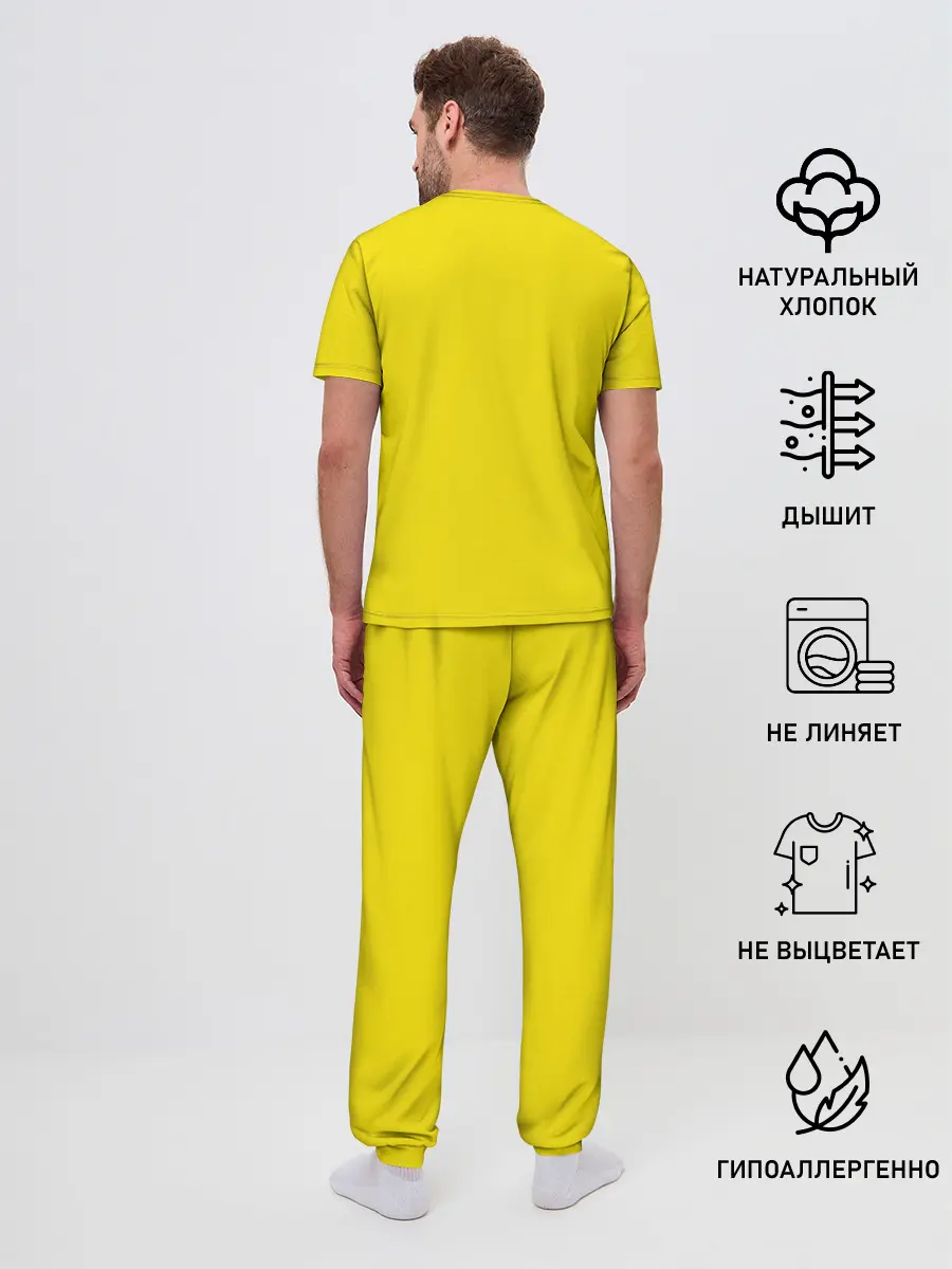 Мужская пижама с брюками / Пикачу Зеницу клинок демонов