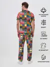 Мужская пижама с брюками / Печворк. Мозаика.Настроение