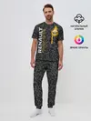 Мужская пижама с брюками / Рено камуфляж