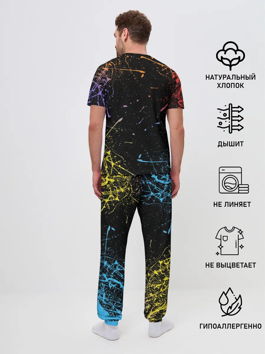 Мужская пижама с брюками / SIMPLE DIMPLE ИГРУШКА