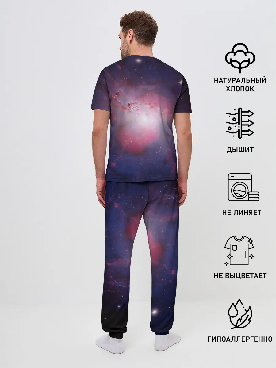Мужская пижама с брюками / Virgin Galactic космос