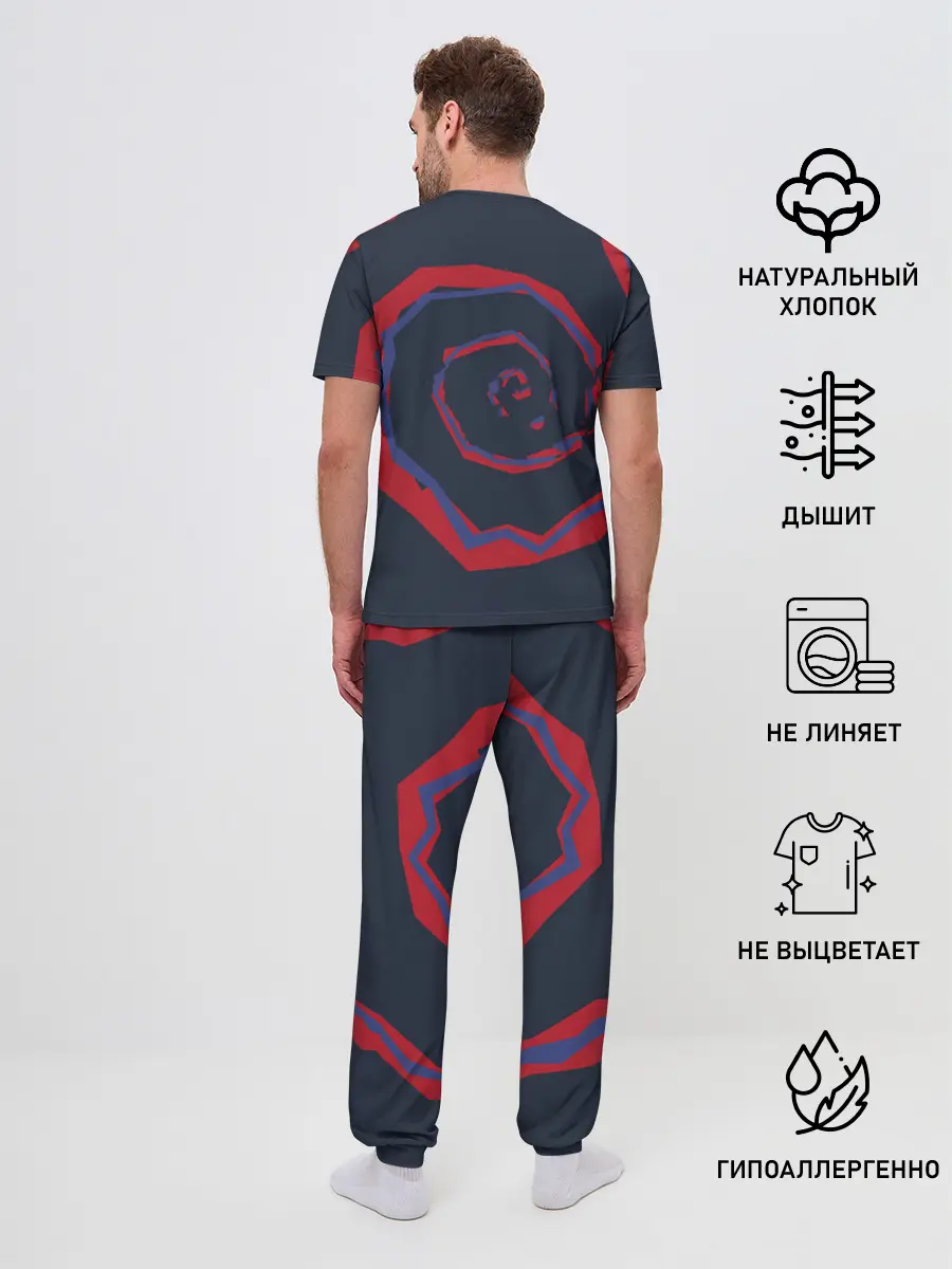 Мужская пижама с брюками / Пришелец с планеты Галлифрей