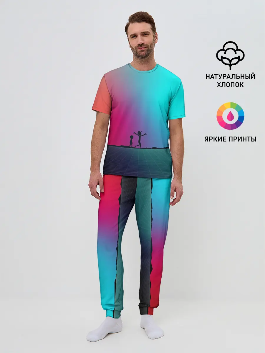 Мужская пижама с брюками / Open World