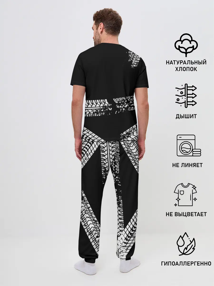 Мужская пижама с брюками / НИВА 4x4