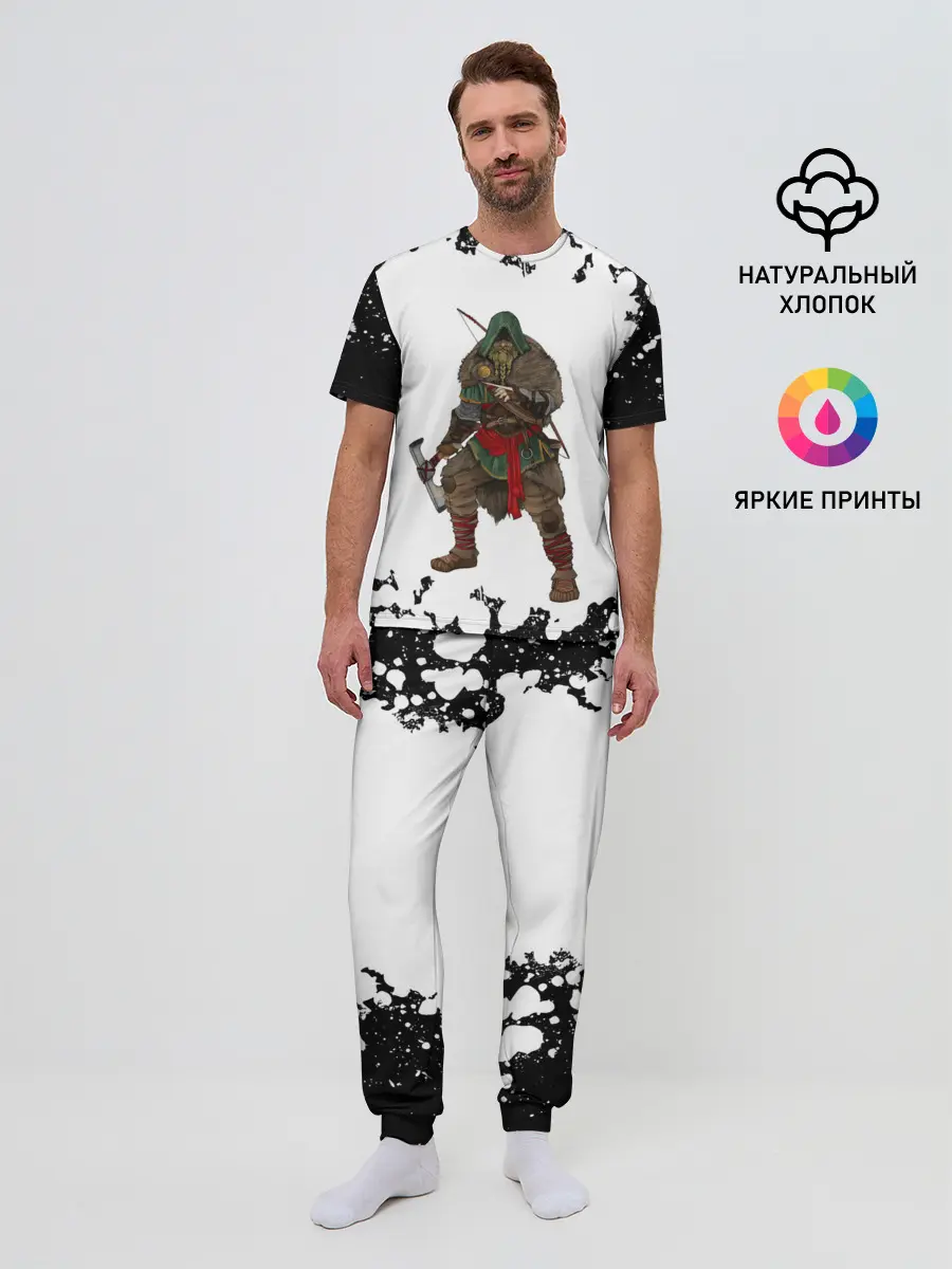 Мужская пижама с брюками / ASSASSINS CREED VALHALLA