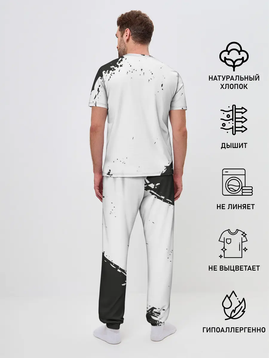 Мужская пижама с брюками / Peace | Мир