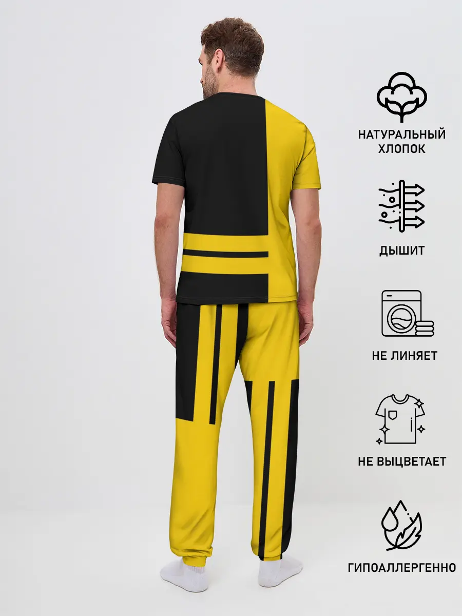 Мужская пижама с брюками / Poker stars / Покер Старс