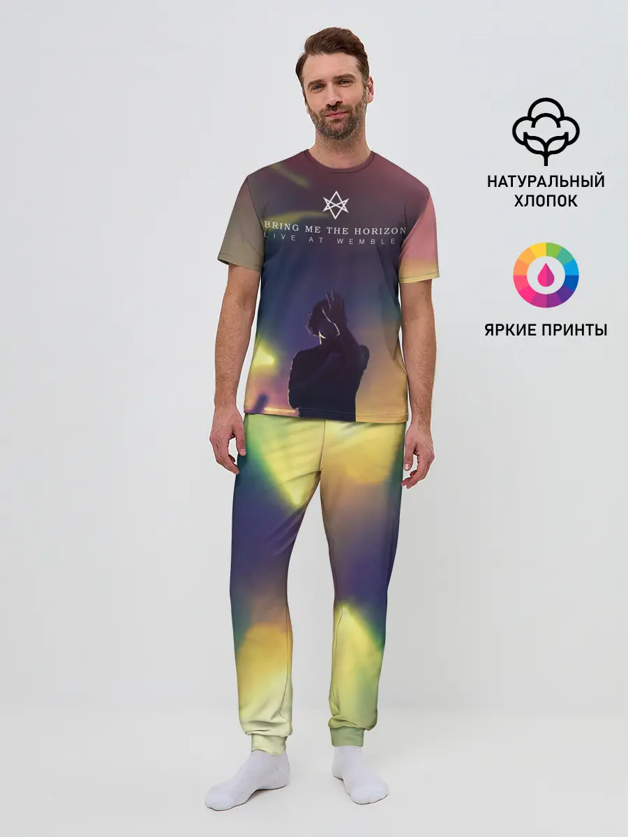 Мужская пижама с брюками / Live at Wembley BMTH
