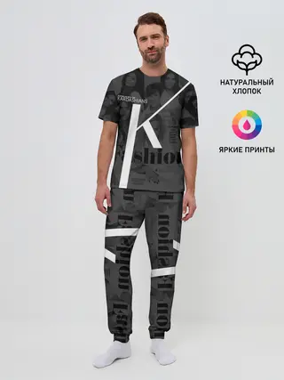 Мужская пижама с брюками / Семейство Кардашьян