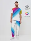 Мужская пижама с брюками / РАДУЖНЫЕ ПОЛОСЫ | RAINBOW