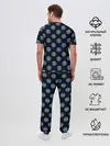 Мужская пижама с брюками / ПСЖ ПАТТЕРН | PSG PATTERN