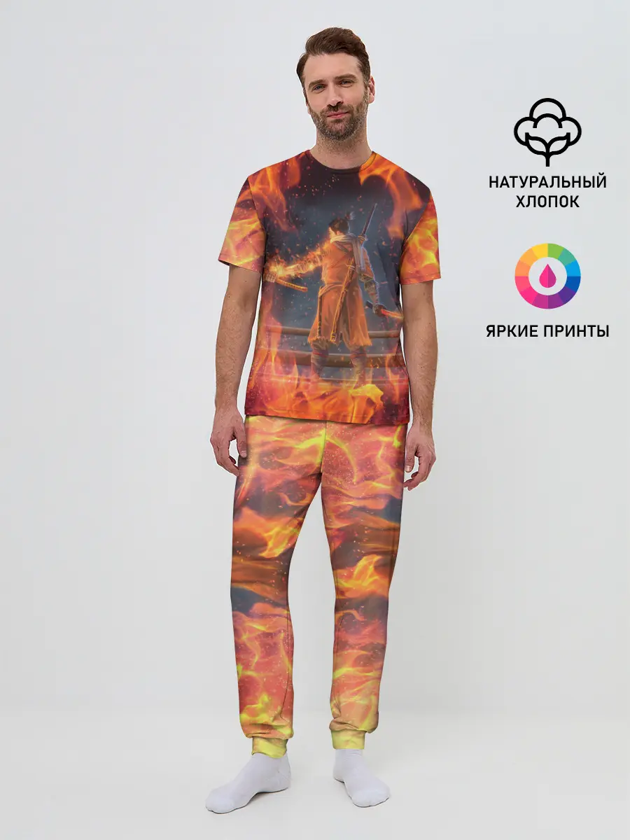 Мужская пижама с брюками / Warrior | Sekiro shadows die twice