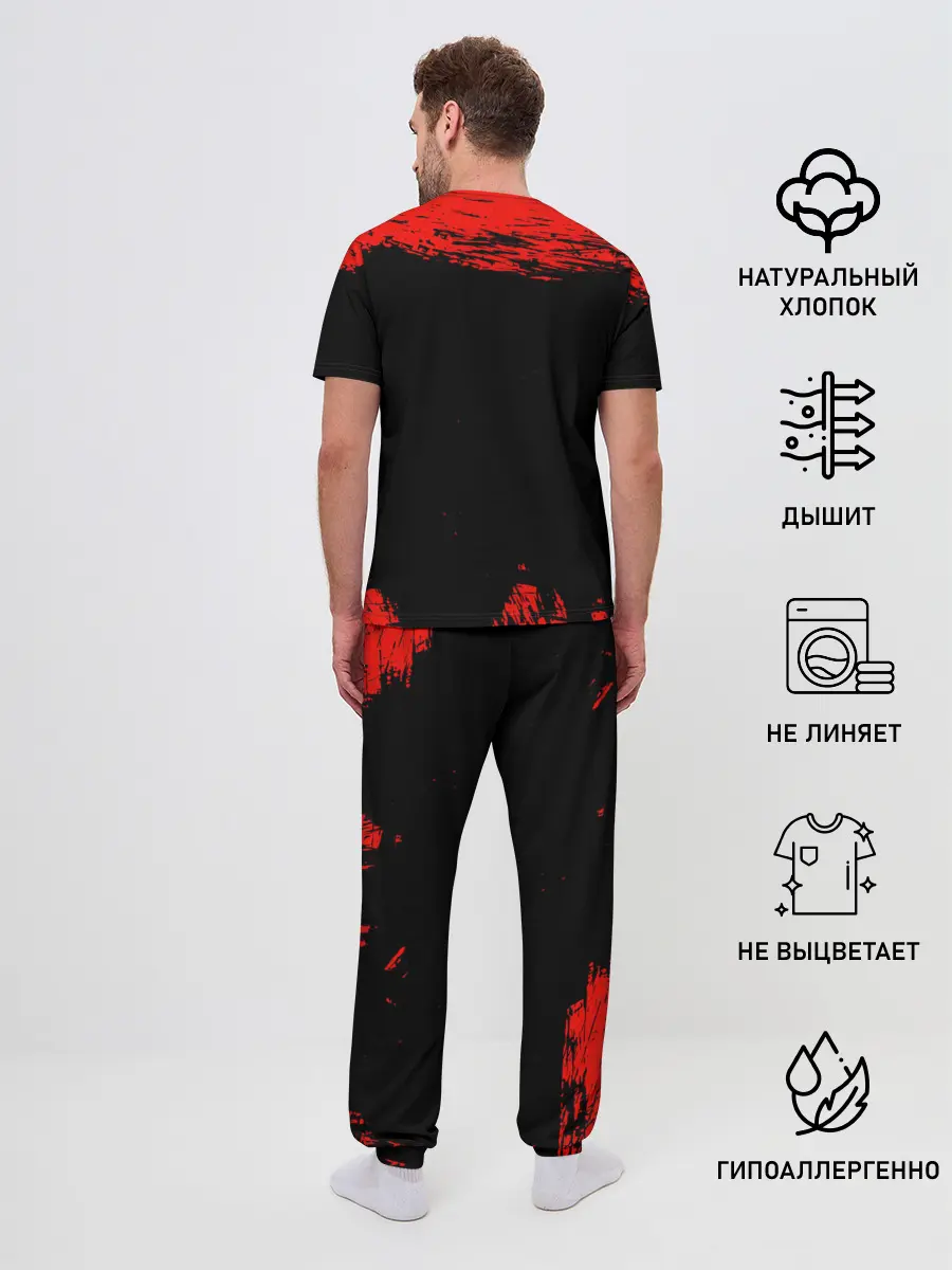 Мужская пижама с брюками / Годжо Сатору Магическая битва