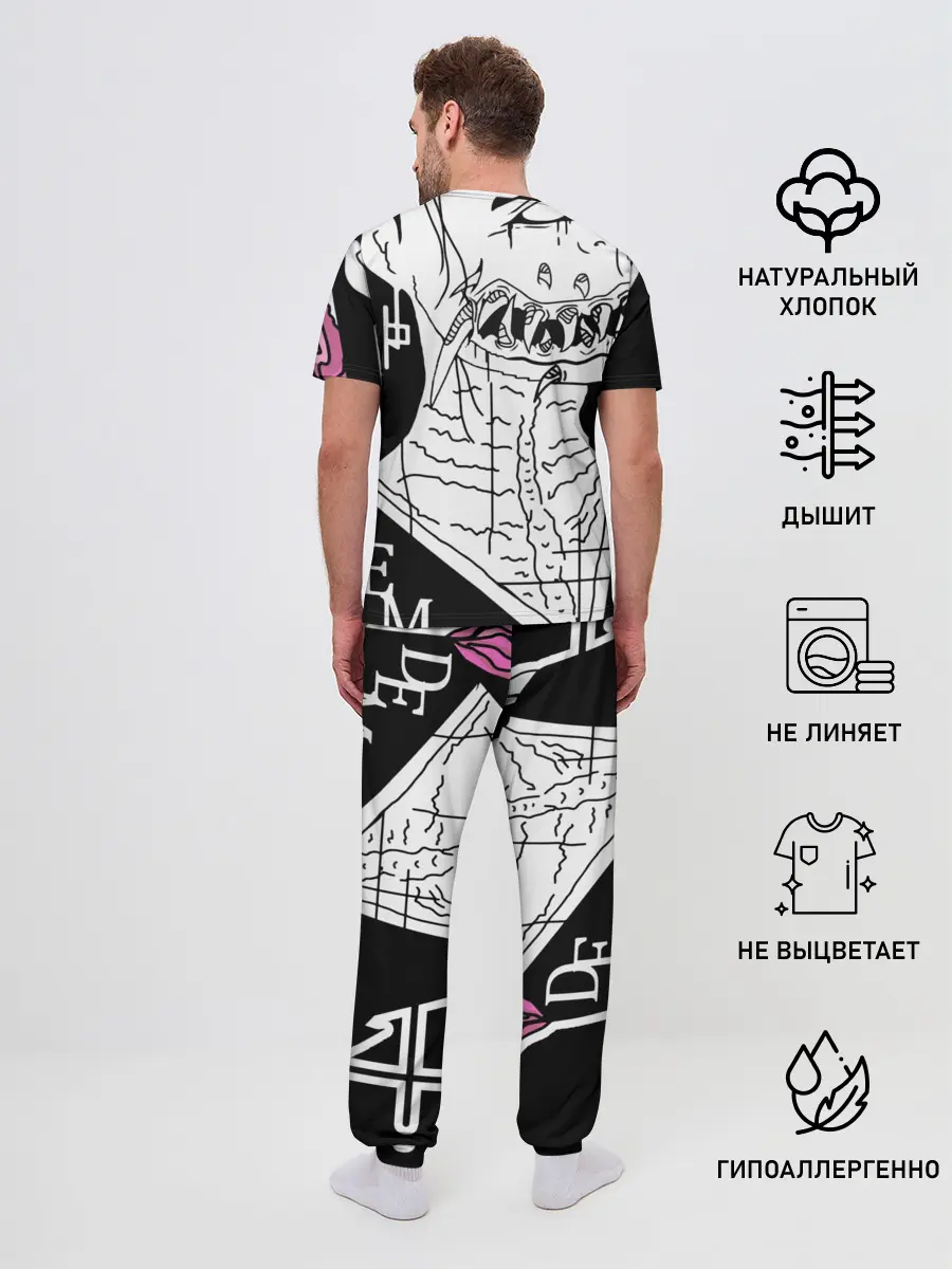 Мужская пижама с брюками / DEMON HELLTREST