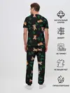 Мужская пижама с брюками / Милый тигр