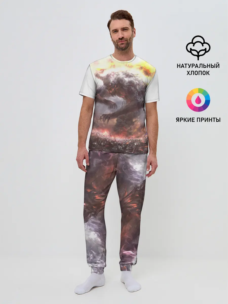 Мужская пижама с брюками / Демон Войны | The Demon of War